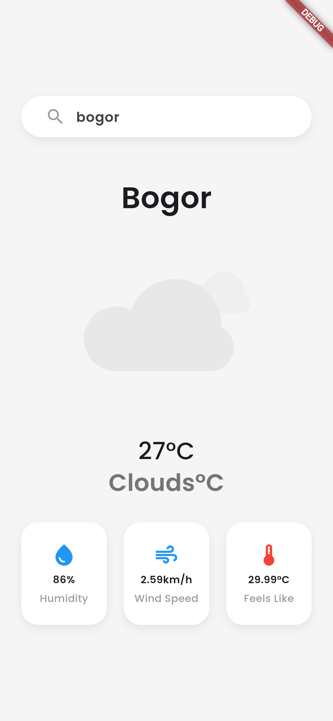Flutter Weather App