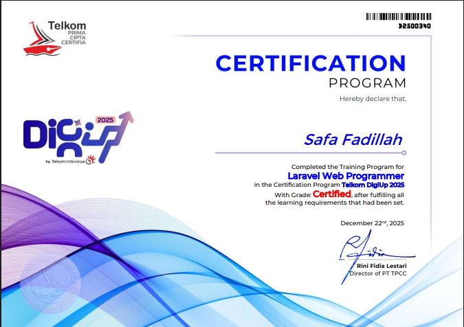 Front-End Development Certificate